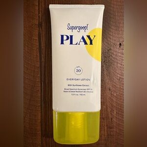 Supergoop PLAY Everyday Lotion SPF 30 with sunflower extract PA++++ 5.5 Fl oz.